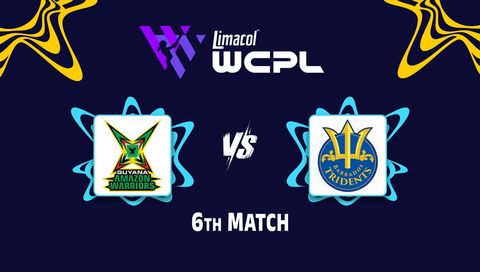 Womens Caribbean Premier League 2026, Match 6: Guyana Amazon Warriors vs Barbados Tridents