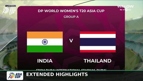 Womens Asia Cup 2026, Match 3: India Women vs Thailand Women - Extended Highlights