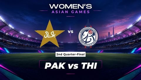 Womens Asian Games 2026 Quarter-Final 2: Pakistan vs Thailand