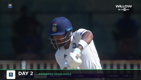 India tour of Sri Lanka 2026, 2nd Test, Day 2 - Extended Highlights