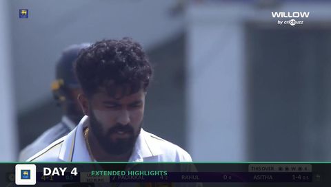India tour of Sri Lanka 2026, 1st Test, Day 4 - Extended Highlights