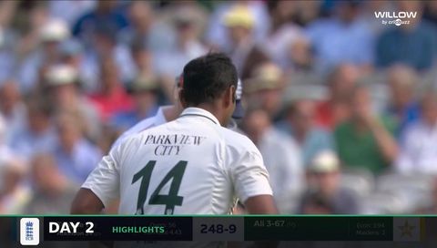 Pakistan tour of England 2026, 2nd Test, Day 2 - Highlights