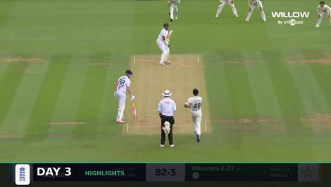 Pakistan tour of England 2026, 2nd Test, Day 3 - Highlights