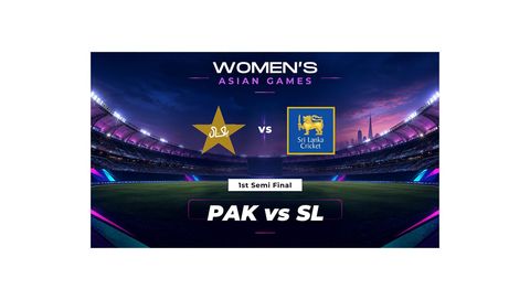 Womens Asian Games 2026 Semi-Final 1: Pakistan vs Sri Lanka