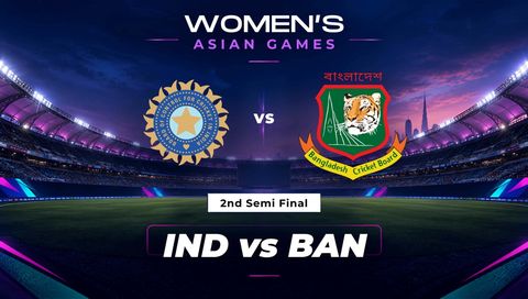 Womens Asian Games 2026 Semi-Final 2: Bangladesh vs India