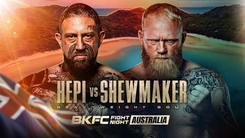 BKFC Fight Night Australia 2026: Haze Hepi vs Sam Shewmaker