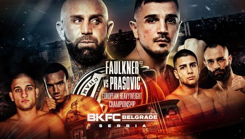 BKFC Fight Night Belgrade 2026: Agi Fualkner vs Dilan Prasovic