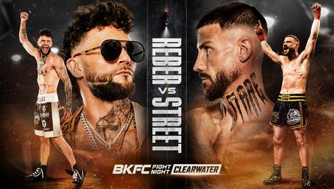 BKFC Fight Night Clearwater 2026: Ryan Reber vs Justin Street