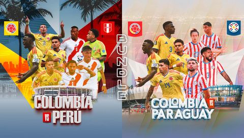 International soccer 2026 Bundle: Colombia vs Paraguay | Colombia vs Peru (en Español)