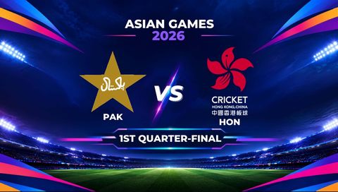 Asian Games 2026 Quarter-Final 1: Pakistan vs Hong Kong China