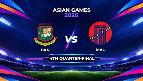 Asian Games 2026 Quarter-Final 4: Bangladesh vs Malaysia