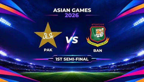 Asian Games 2026 Semi-Final 1: Pakistan vs Sri Lanka