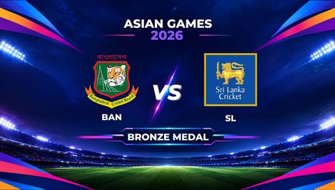 Asian Games 2026, 3rd Place Play-off: Bangladesh vs Sri Lanka