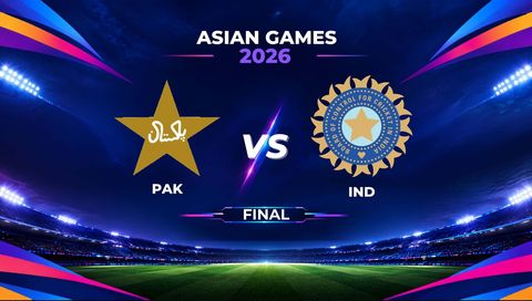 Asian Games 2026 Final: Pakistan vs India