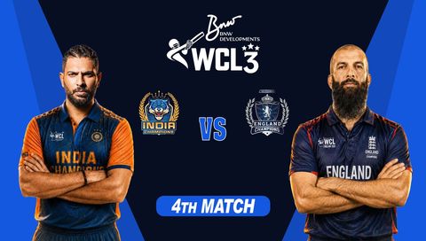 World Championship of Legends 2026, Match 4: India vs England