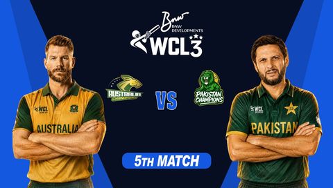 World Championship of Legends 2026, Match 5: Australia vs Pakistan