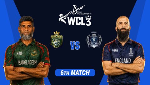 World Championship of Legends 2026, Match 6: Bangladesh vs England