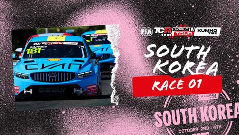 Kumho FIA TCR World Tour 2026 Inje Speedium: Race 1