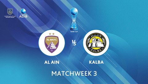 ADIB Cup 2026/27: Al Ain vs Kalba