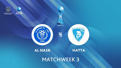 ADIB Cup 2026/27: Al Nasr vs Hatta