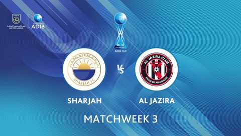 ADIB Cup 2026/27: Sharjah vs Al Jazira