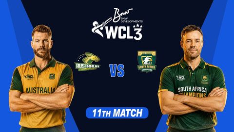 World Championship of Legends 2026, Match 11: Australia vs South Africa