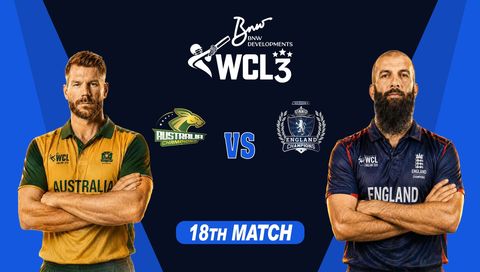 World Championship of Legends 2026, Match 16: Australia vs England