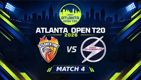 Atlanta Open T20 2026, Match 4: Atlanta Fire vs Seattle Thunderbolts