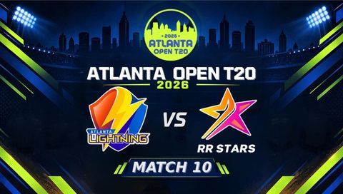 Atlanta Open T20 2026, Match 10: Atlanta Lightning vs RR Stars