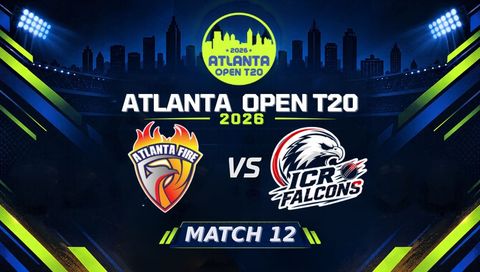 Atlanta Open T20 2026, Match 12: Atlanta Fire vs ICR Falcons