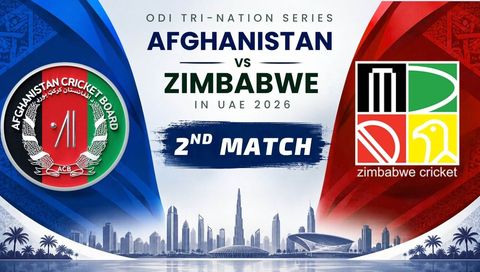 ODI Tri-Nation Series in UAE 2026, Match 2: Afghanistan vs Zimbabwe