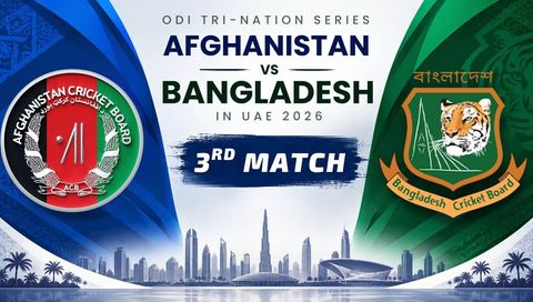 ODI Tri-Nation Series in UAE 2026, Match 3: Afghanistan vs Bangladesh