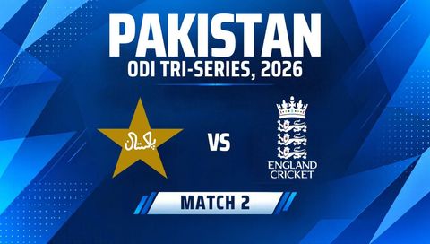 Pakistan ODI Tri-Series 2026, Match 2: Pakistan vs England