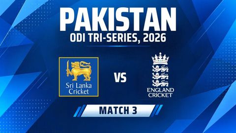 Pakistan ODI Tri-Series 2026, Match 3: Sri Lanka vs England