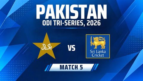 Pakistan ODI Tri-Series 2026, Match 5: Pakistan vs Sri Lanka