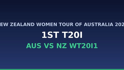New Zealand Women tour of Australia 2026, 1st T20I