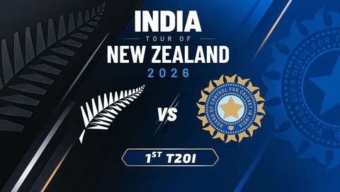 India tour of New Zealand 2026, 1st T20I