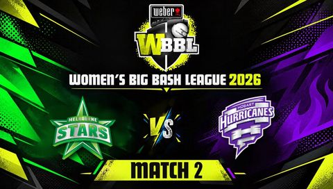 Womens Big Bash League 2026, Match 2: Melbourne Stars vs Hobart Hurricanes