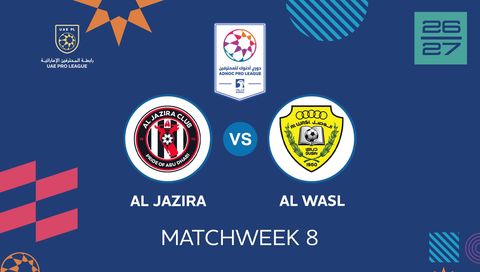UAE Pro League 2026/27: Al Jazira vs Al Wasl