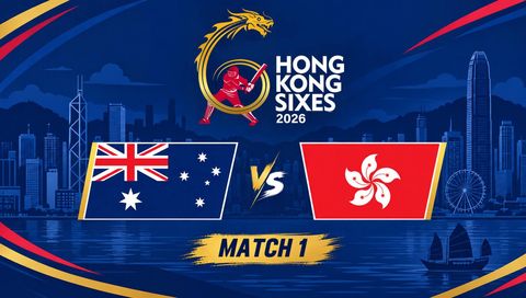 Hong Kong Sixes 2026, Match 1: Australia vs Hong Kong China