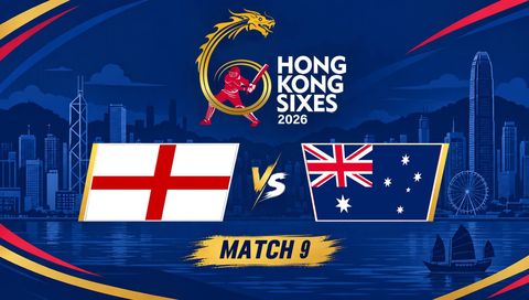 Hong Kong Sixes 2026, Match 9: England vs Australia