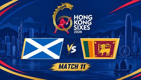Hong Kong Sixes 2026, Match 11: Scotland vs Sri Lanka