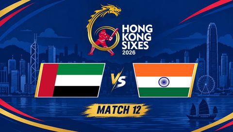 Hong Kong Sixes 2026, Match 12: United Arab Emirates vs India