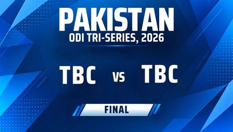 Pakistan ODI Tri-Series 2026, Final: TBC vs TBC