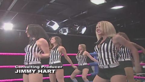 6-Girl Tag Team Action