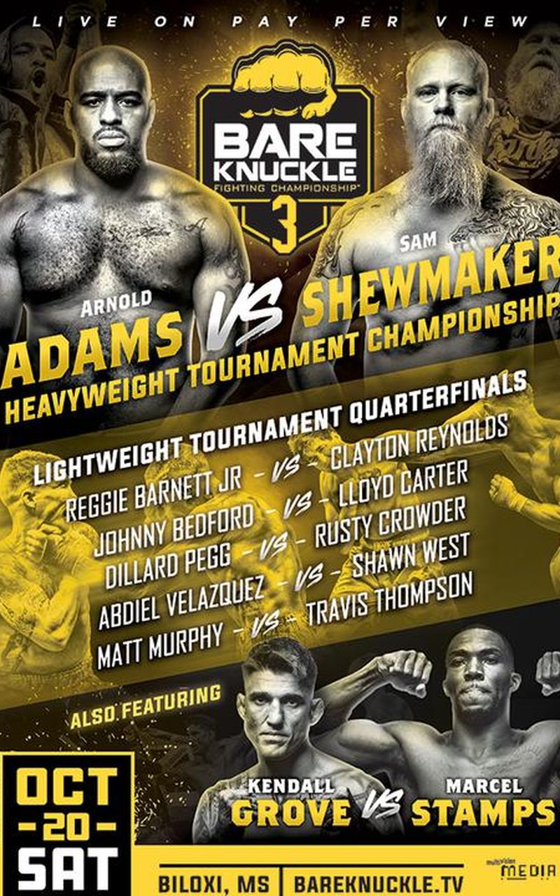 Bare knuckle fighting championship 3 free stream hotsell