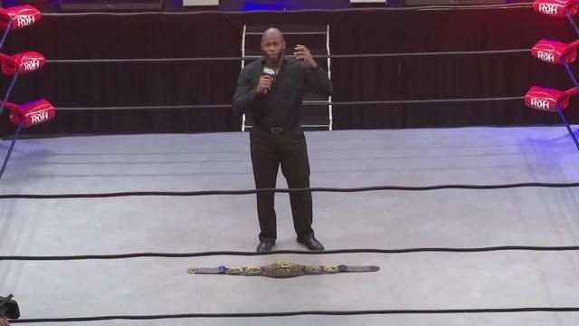 ROH #387 - Jay Lethal delivers an emotional speech about ROH - TrillerTV