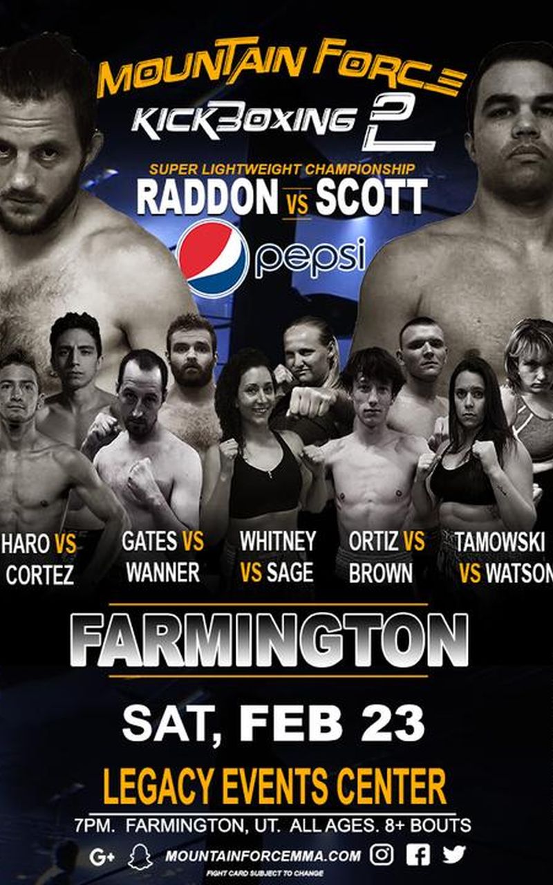 Mountain Force Kickboxing 2 Official PPV Replay TrillerTV Powered