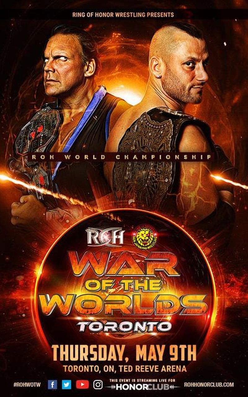 新日本プロレス× ROH WAR OF THE WORLDS 2015 DVD ROH/NJPW War of the Worlds 2015 Full Results & Match Card