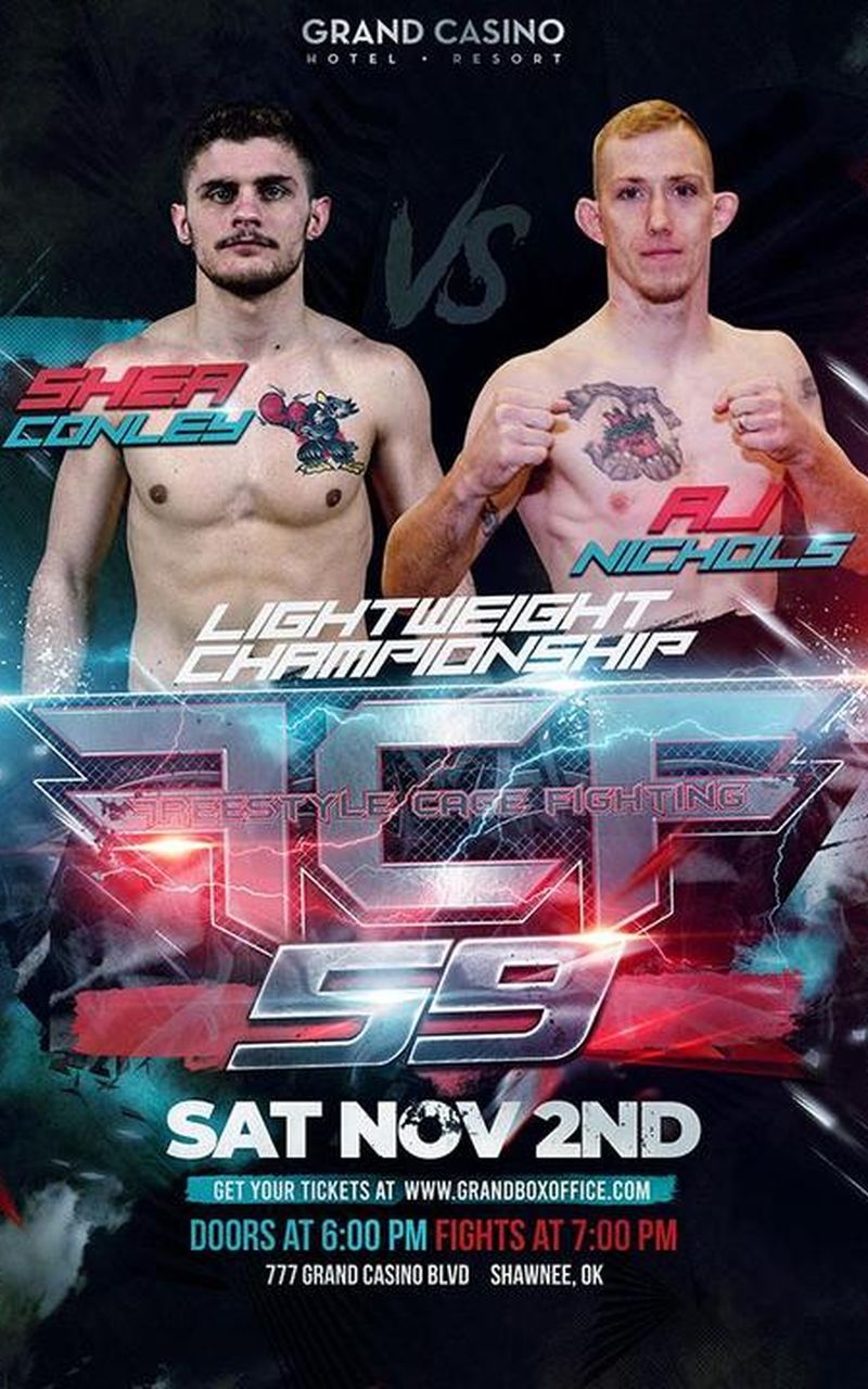 ▷ Freestyle Cage Fighting 59: AJ Nichols vs Shea Conley